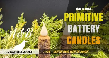 Crafting Primitive Battery Candles: A DIY Survival Lighting Guide