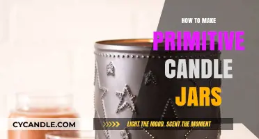 Crafting Primitive Candle Jars: A Rustic DIY Lighting Guide