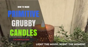 Crafting Primitive Grubby Candles: A Step-by-Step DIY Guide