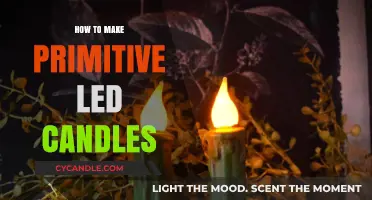 Crafting Primitive LED Candles: A Simple DIY Guide for Rustic Charm