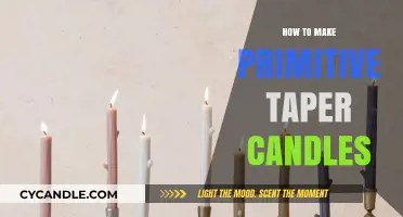 Crafting Primitive Taper Candles: A Step-by-Step DIY Guide