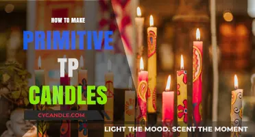 Crafting Primitive TP Candles: A Simple DIY Guide for Beginners