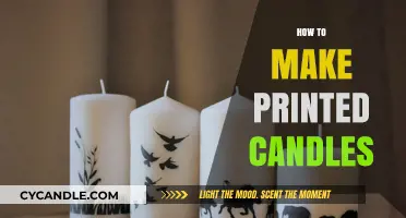 Crafting Custom Printed Candles: A Step-by-Step DIY Guide