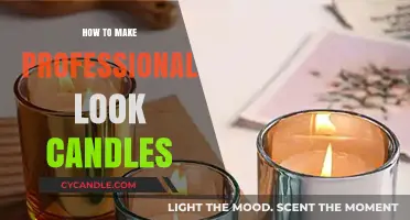 Crafting Elegant Candles: A Guide to Professional-Looking DIY Creations