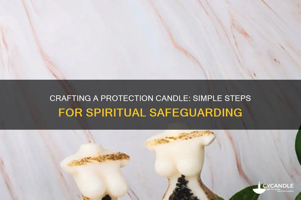 how to make protection candle