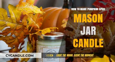 DIY Pumpkin Spice Mason Jar Candle: Cozy Autumn Craft Guide