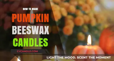 Crafting Warmth: DIY Pumpkin Beeswax Candles for Cozy Evenings