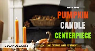 Crafting a Cozy Pumpkin Candle Centerpiece for Fall Decor