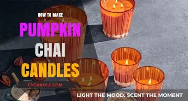 Craft Cozy Pumpkin Chai Candles: A DIY Autumn Aromatherapy Guide