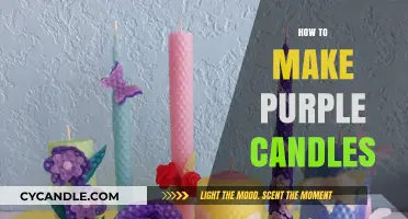 Crafting Vibrant Purple Candles: Easy DIY Steps and Tips
