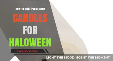 DIY PVC Flicker Candles: Spooky Halloween Decor in Minutes