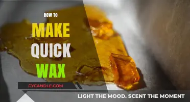 Effortless Wax Making: A Speedy Guide to Homemade Wax