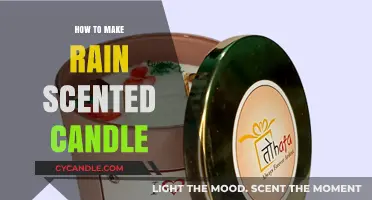 Crafting a Refreshing Rain-Scented Candle: A Step-by-Step Guide