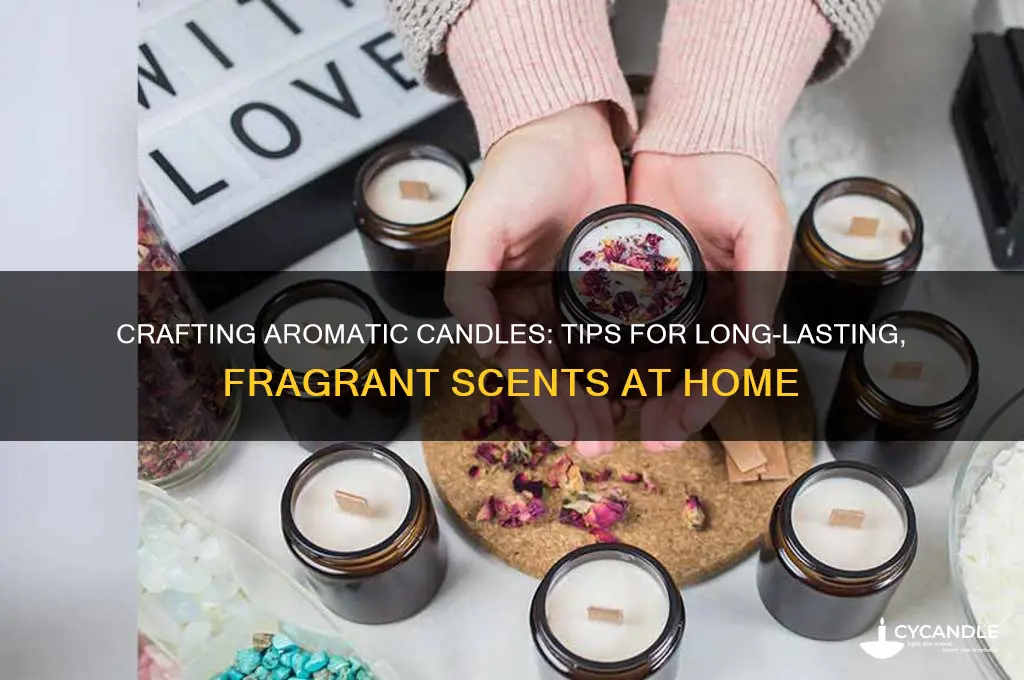 how to make really good smelling candles