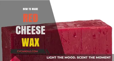 Crafting Vibrant Red Cheese Wax: A Step-by-Step Guide