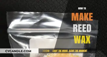 Crafting Reed Wax: A Step-by-Step Guide to Homemade Candle Making