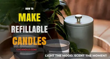Eco-Friendly Candle Making: Crafting Refillable Candles at Home