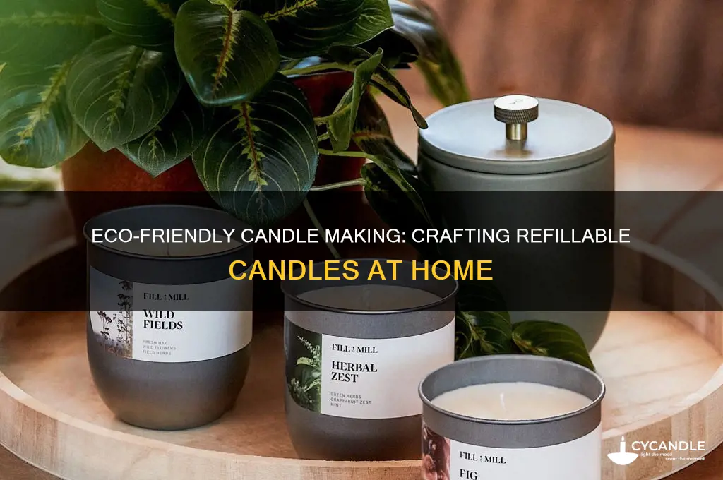 how to make refillable candles
