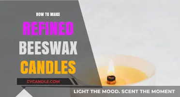 Crafting Elegant Refined Beeswax Candles: A Step-by-Step Guide