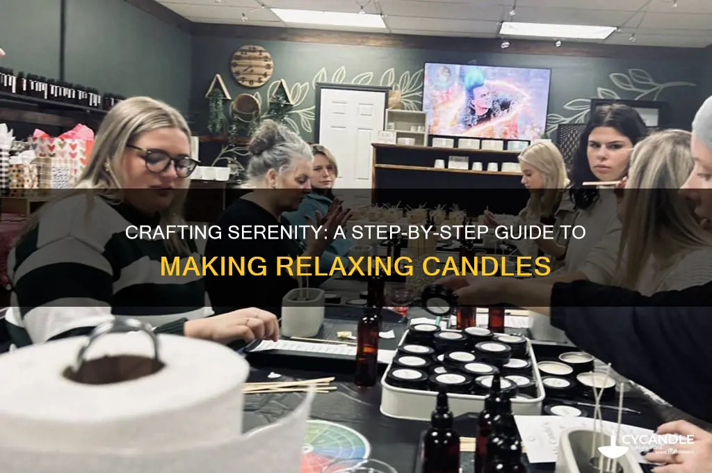 how to make relaxing candles