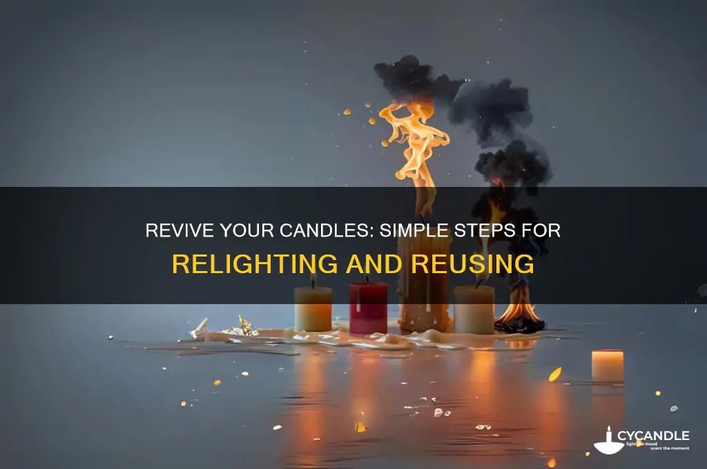 how to make relighting candles