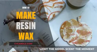 Crafting with Clarity: A Beginner's Guide to Making Resin Wax