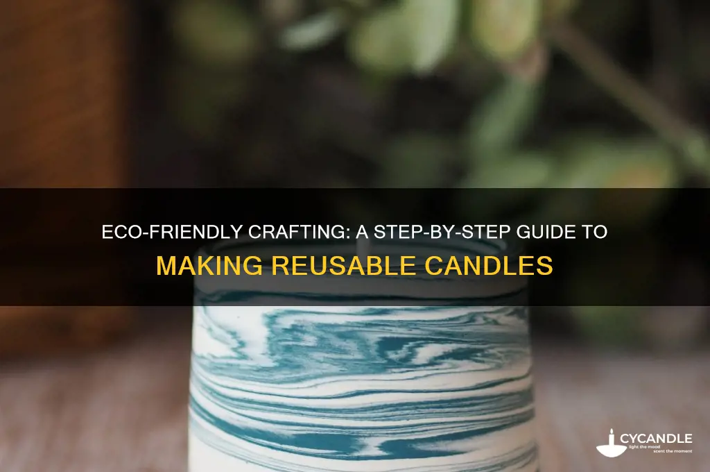 how to make reusable candle