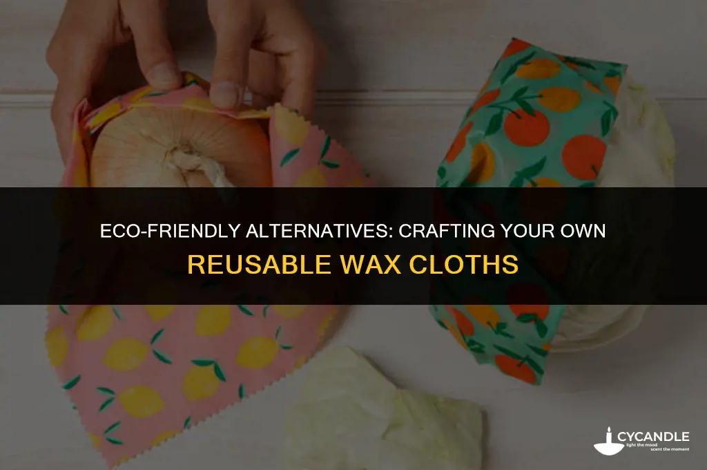 how to make reusable wax cloth