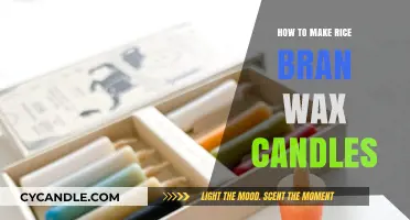 Crafting Eco-Friendly Rice Bran Wax Candles: A Step-by-Step Guide