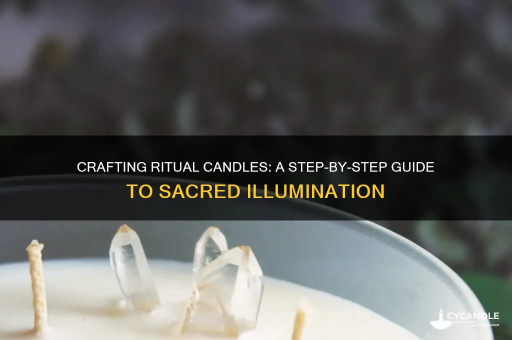 how to make ritual candles