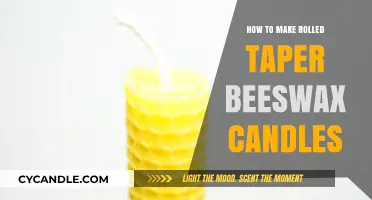 Crafting Rolled Taper Beeswax Candles: A Step-by-Step DIY Guide