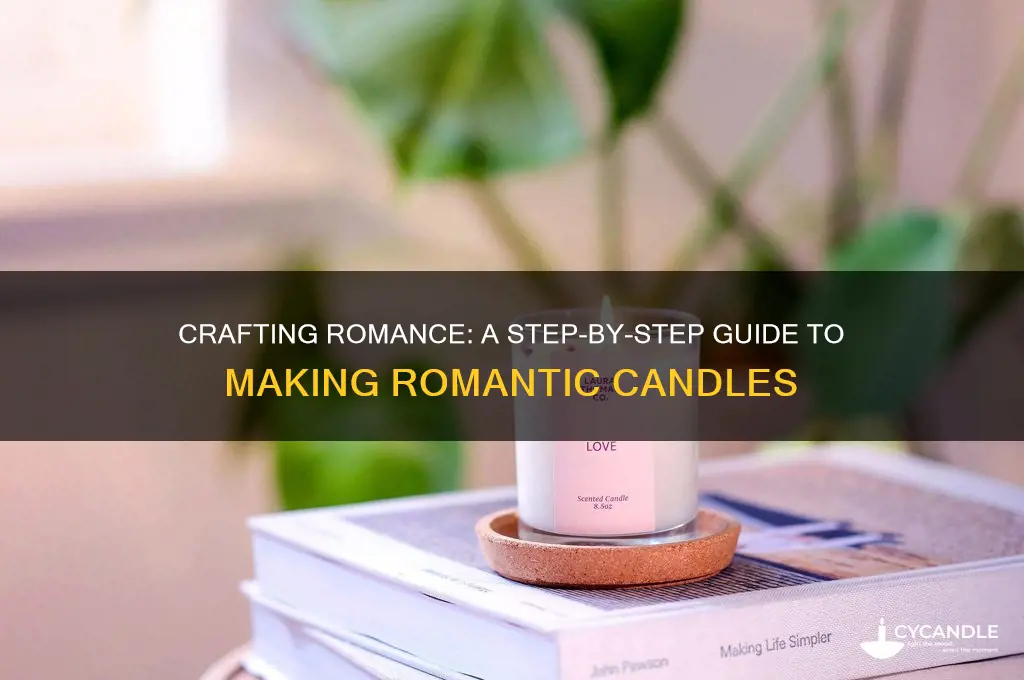 how to make romance candles
