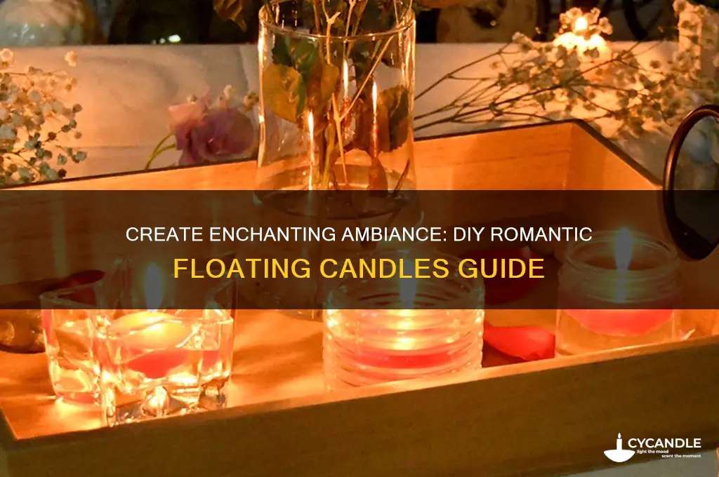 how to make romantic floating candles