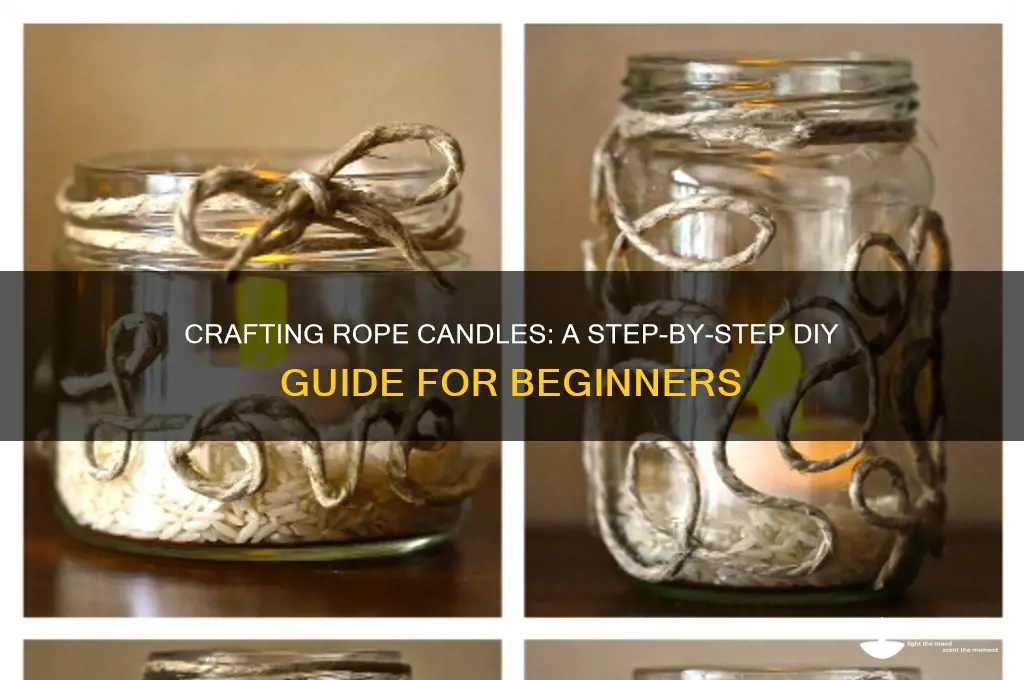 how to make rope candle