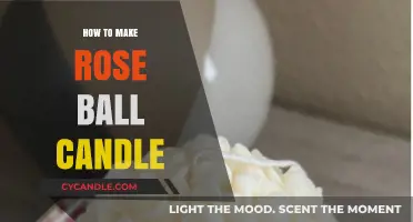 Crafting Rose Ball Candles: A Step-by-Step DIY Guide