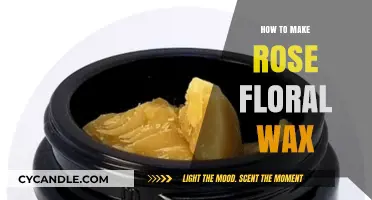 Crafting Nature's Beauty: A Guide to Making Rose Floral Wax