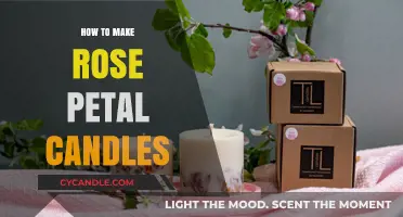 Crafting Romantic Rose Petal Candles: A Step-by-Step DIY Guide