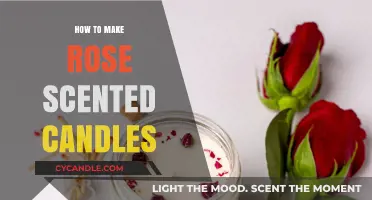 Crafting Rose Scented Candles: A Step-by-Step DIY Guide
