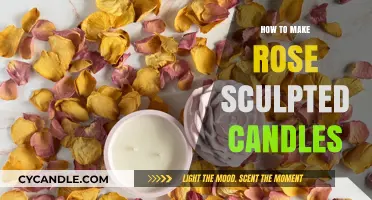 Crafting Elegant Rose Sculpted Candles: A Step-by-Step DIY Guide