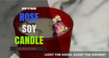 Crafting Rose Soy Candles: A Step-by-Step DIY Guide