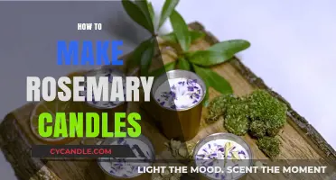 Crafting Aromatic Rosemary Candles: A Step-by-Step DIY Guide