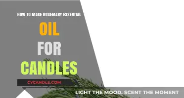 Crafting Rosemary Essential Oil for Aromatic DIY Candle Making