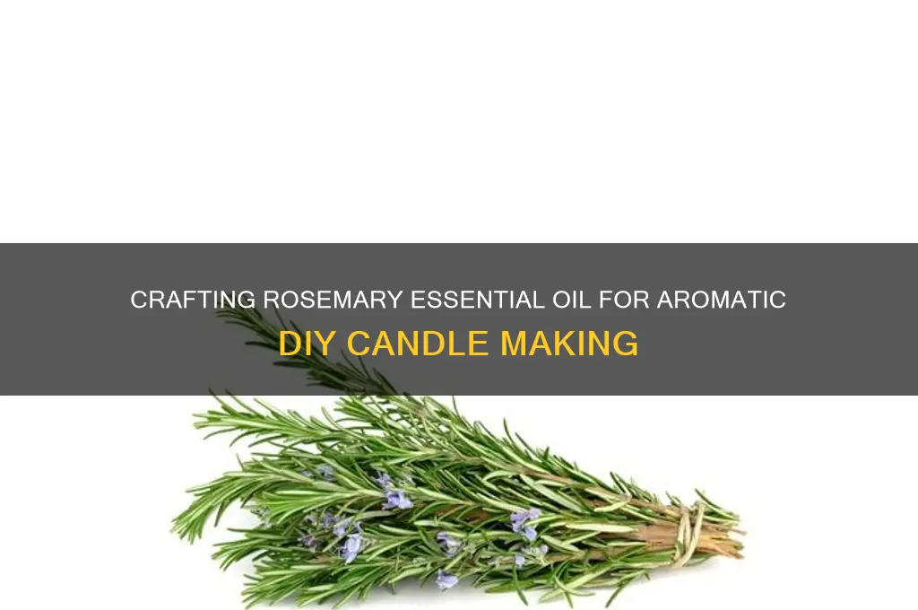 how to make rosemary essential oil for candles