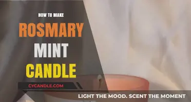 Crafting Aromatic Rosemary Mint Candles: A DIY Guide for Beginners