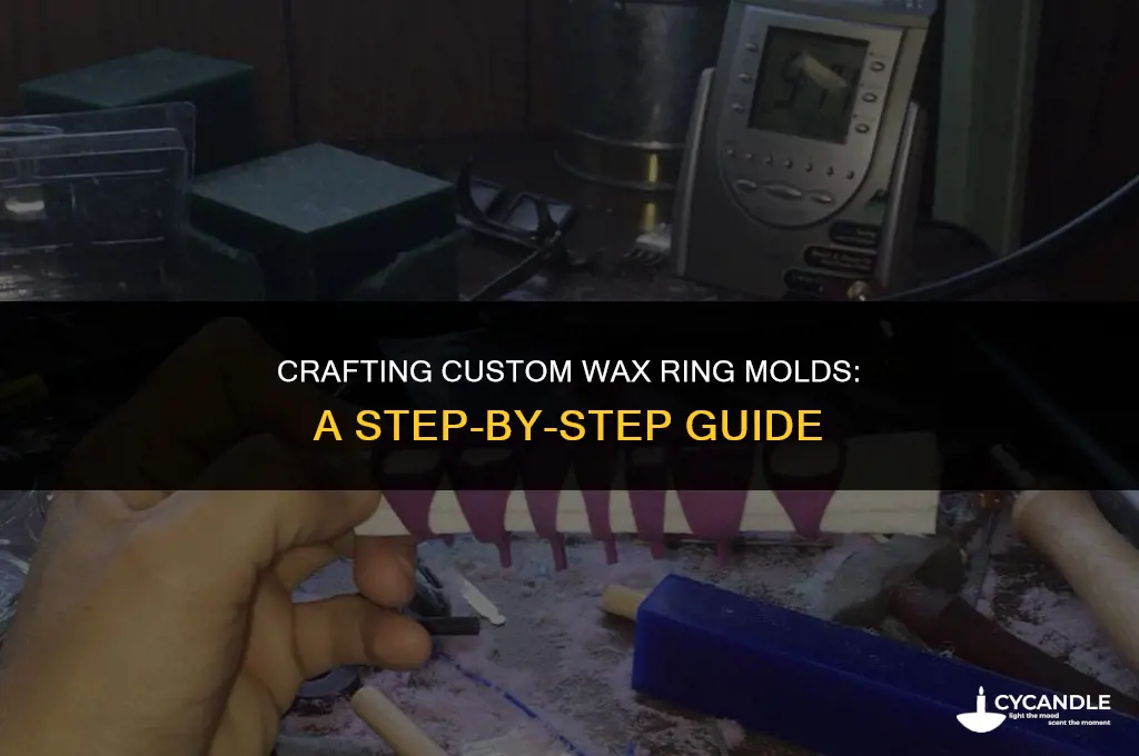how to make rubber molds for wax ring