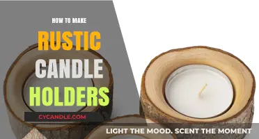 Crafting Rustic Candle Holders: Simple DIY Ideas for Cozy Ambiance