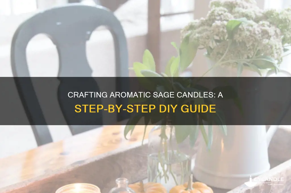 how to make sage candle