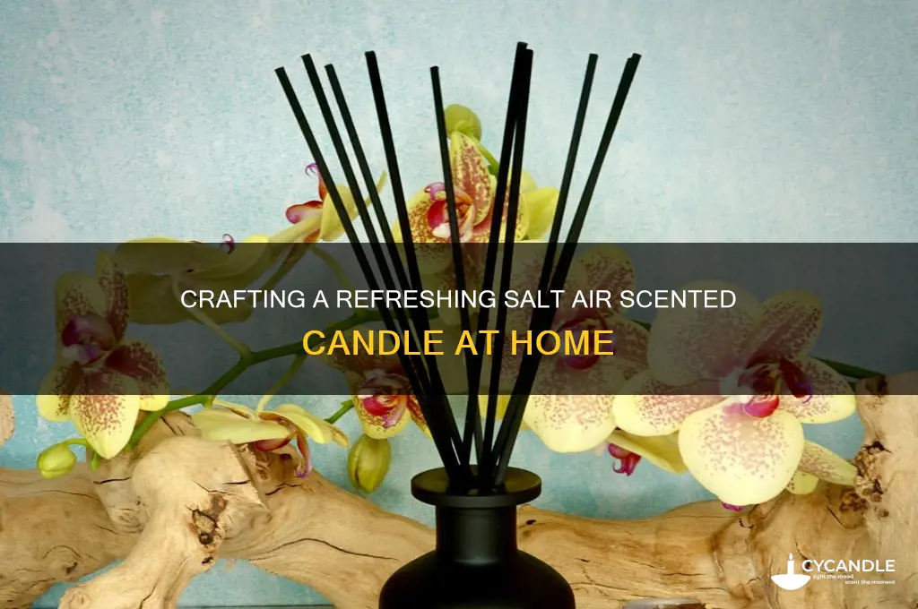 how to make salt air scented candle