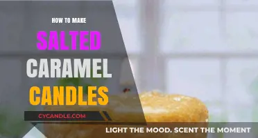 Crafting Salted Caramel Scented Candles: A Sweet DIY Guide