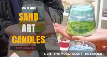 Create Stunning Sand Art Candles: Easy DIY Crafting Guide